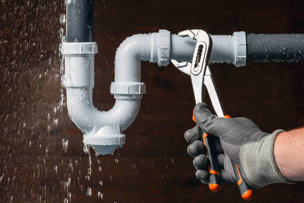 Professional Sewer Line Repair technician working in Manilla, IN